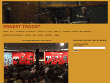 Tablet Screenshot of ernesttroost.com